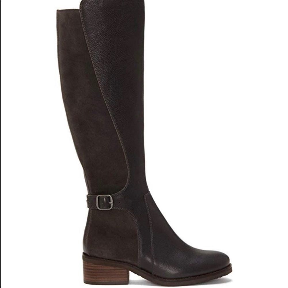 Lucky Brand Timinii Leather Tall Riding Boots, size 7